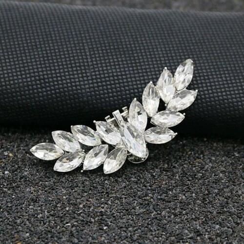 Shoe Clip Rhinestone Wings DIY Charms Women Wedding Fashion Women Shoe Buckle Accessories Heels Decoration
