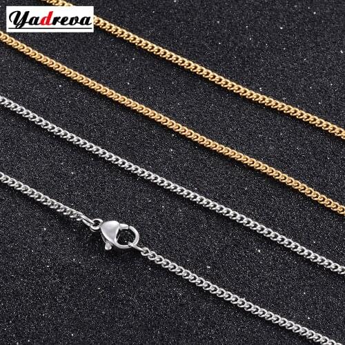 Womens Stainless Steel High-Quality Gold Necklace Hot Selling Jewelry