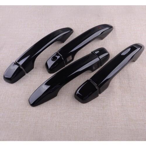 1 Set Car Exterior Door Handle Covers Trims Accessories Fit for Honda Accord Sedan 2018 2019 2020 2021 ABS