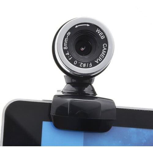 1pcs Webcam for Computer USB Camera with Microphone Mic LED for PC Laptop Night Vision HD Webcam