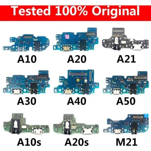 10Pcs/Lot, Original USB Port Charger Dock Plug Connector Charging Board FLex Cable For Samsung Galaxy A40 A405F