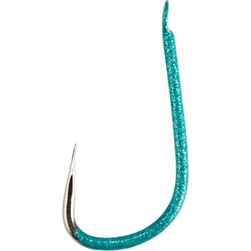 DYGYGYFZ 20pc High Carbon Steel Fish Hook 20PCS Fishhooks Without Barbs Fishing Bait Holder Jig Hole Accessories