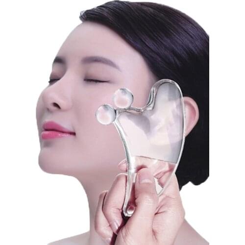 3D Natural Crystal Guasha Scraper Massage Tool SPA Therapy GuaSha Massager Scraping Board Antistress Body
