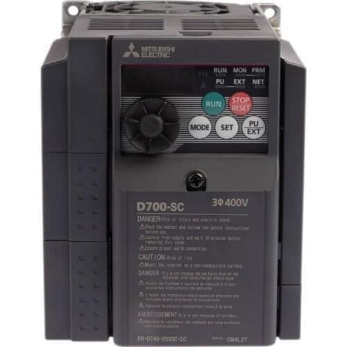 5.5KW 7.5KW 460V Mitsubishi VFD Inverter AC Drive Frequency Converter FR-D740-5.5K-CHT FR-D740-7.5K-CHT