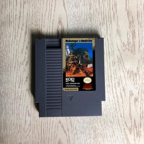 Nobunagas Ambition - 72 pins 8bit game cartridge