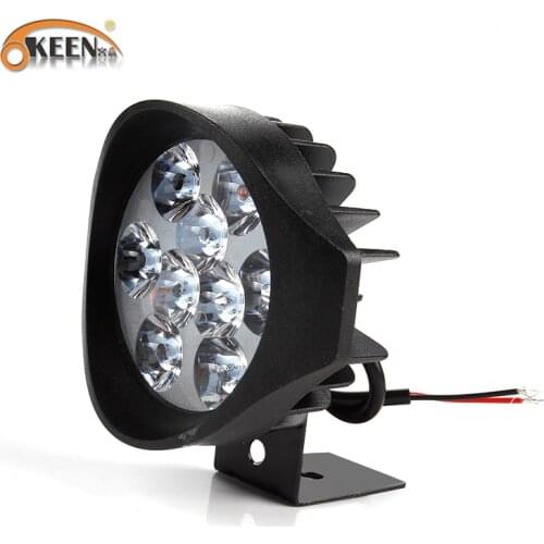 OKEEN Car 4inch 27w Led Work Light 12v Offroad 4x4 Trucks Spot Beam 24v 27w Led Working Lights Waterproof Auto Fog Driving Lamp