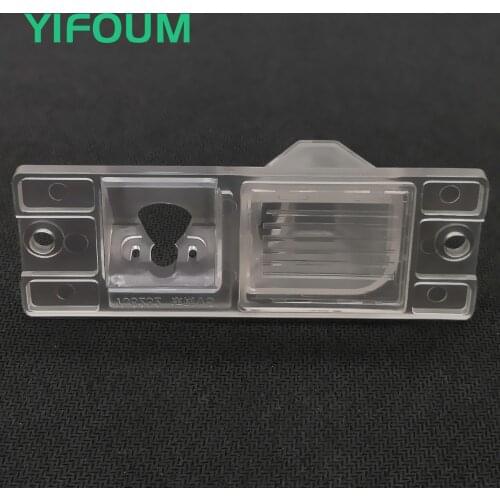 YIFOUM Car Rear View Camera Bracket License Plate Light For Mitsubishi Pajero 2006 2007 2008 2009 2010 2011 2012 2013 2014-2017
