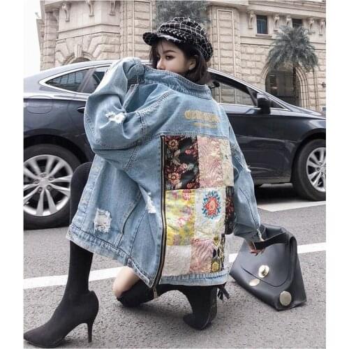 Женские джинсовые куртки Bumpybeast China At AliExpress