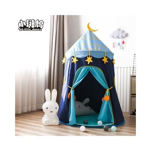 Childrens tent play house indoor home girl princess castle small house boy baby yurt toy house