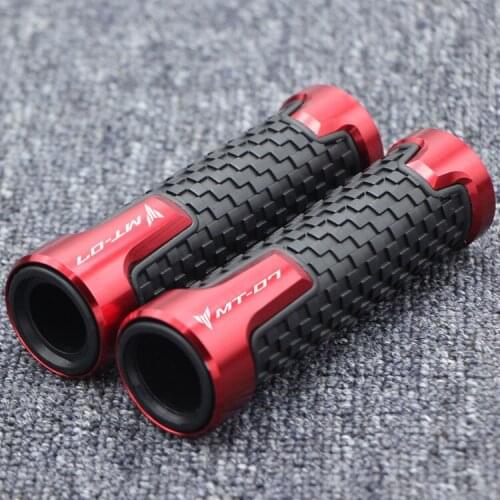 For YAMAHA MT07 FZ07 fz-07 MT09 MT-09 FZ-09 2017 2018 2019 Motorcycle Rubber Hand Grip Bar handlebar grips