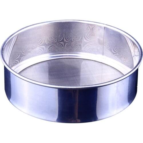 Cake Decorating Tools Baking Tools 16cm Stainless Steel Sieve 30 Mesh Ultra Fine Bucket With Powder With Circular Flour