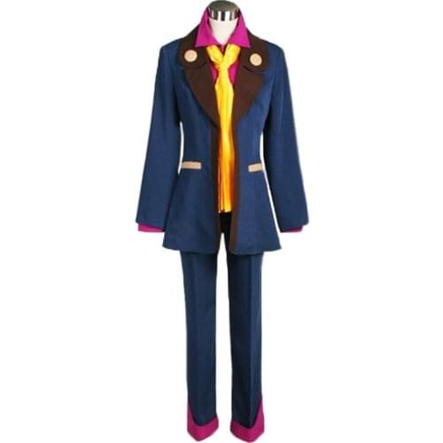 Tales of Xillia 2 Alvin Cosplay Costume Halloween Christmas Party Uniform