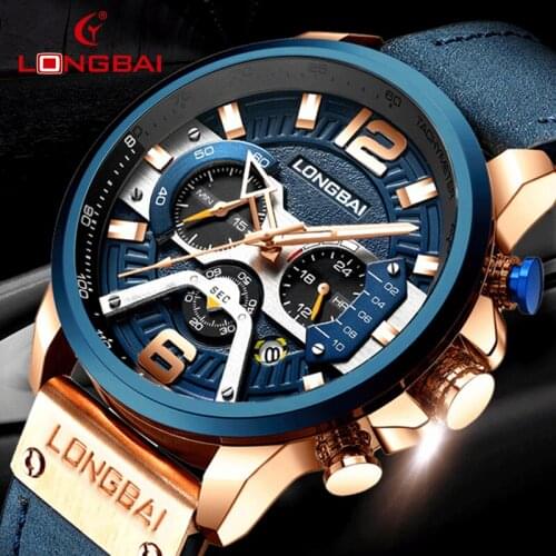 Fashion trend outdoor sports watch mens multi-function waterproof quartz watch watch