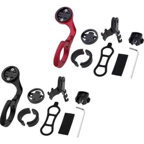 Universal Bike Computer Out-Front Mount Bicycle Stem Extension Mount Holder for Garmin Edge/Cateye Computer