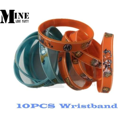 WUKONG Game Ball Wristbands Party Theme Birthday Party Bracelets Set, Boys Kids Home Deco Supplies 10PCS