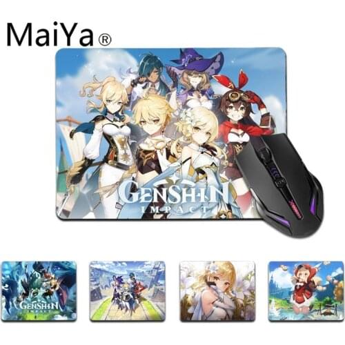 Maiya Top Quality Genshin Impact Beautiful Anime Mouse Mat Top Selling Wholesale Gaming Pad mouse