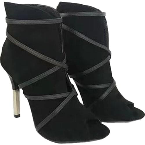 2021 New Summer Fashion Design Weave Women Sandals Transparent Strange High heels Ladies Sandals Open Toe Shoes shoes woman