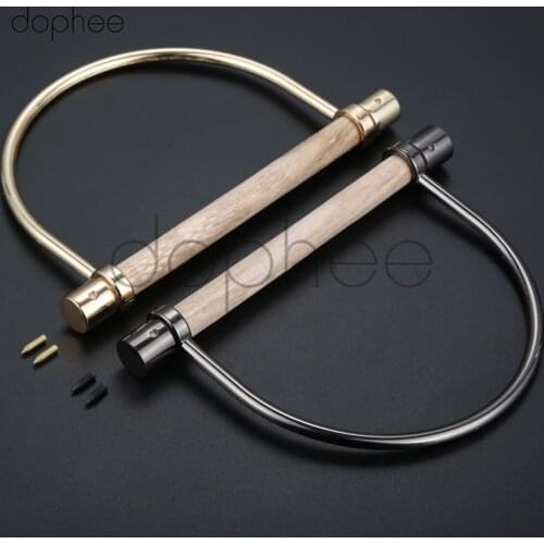 Dophee 1pc Elegant DIY Bag Handle Replacement for Handbag Purse Tote Shoulder Bags Making Accessories