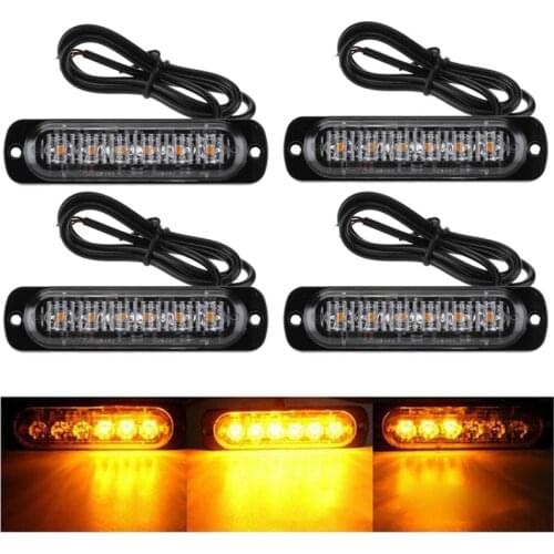 12V 24V LED Emergency Light Car Warning Flashing Firemen Police Emergency Light Ambulance Police Strobe LED Warning Light