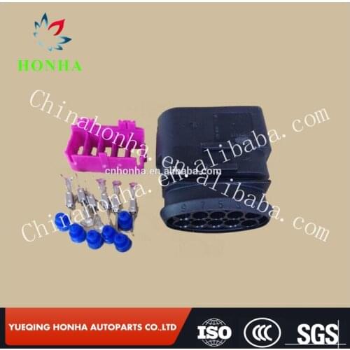 2 pcs 10 Pin DJ7105A-3.5-11 Male 3.5 Auto Temp Sensor Plug Deflation Valve Plug Waterproof Connector