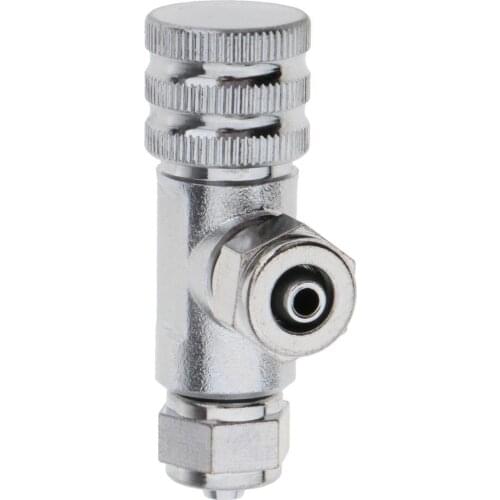 2 Way Aluminum Aquarium Precise CO2 Needle Adjustment Valve Co2 Regulator