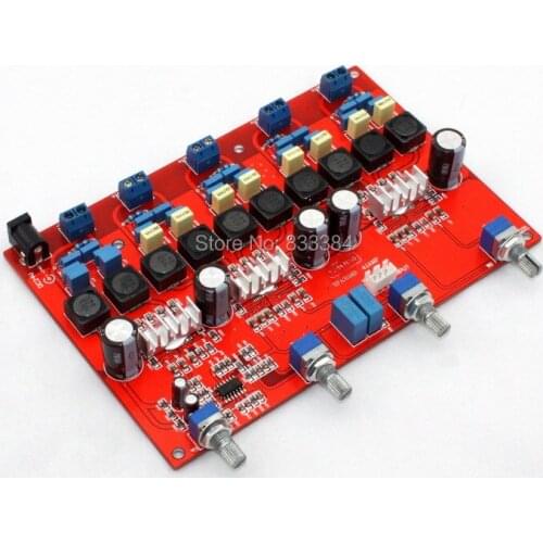 4.1 TPA3116 digital amplifier assembled board class D DC18V-DC24V (100W+50W*4) free shipping