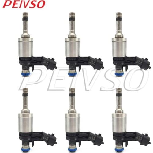 6x 0261500303 12663380 GDI fuel injector for BUICK&CHEVROLET ENCLAVE / TRAVERSE 3.6L V6