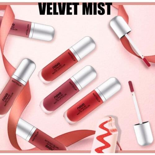 9 Colors Ice Cream Velvet Matte Lip Glaze Moisturizing Lip Gloss Durable Waterproof Liquid Lipstick Long Lasting Makeup TSLM1