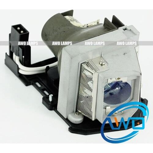 AWO 100% Original UHP Projector Bulb with Housing BL-FU185A SP.8EH01GC01 for OPTOMA DS216/DS316/DS316L/DW318/DX319/DX319P/DX619
