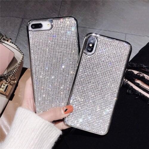 Luxury Diamond Case For iPhone 12 Pro Max Mini 11 Pro Max X Xs Max Xr 7 8 Plus SE2020 Jewelled Shockproof