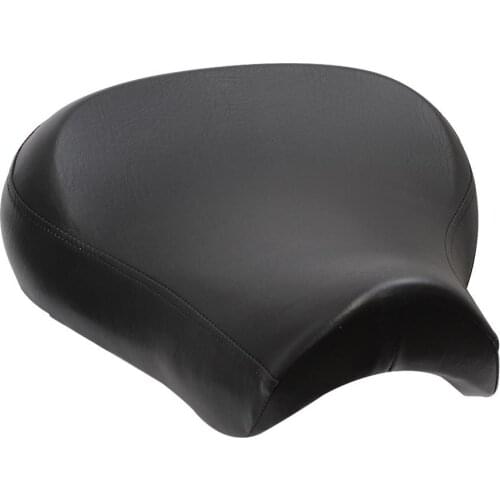 Black Front Driver Solo Seat For Harley Sportster XL 883 1200 48 72 1983-2003