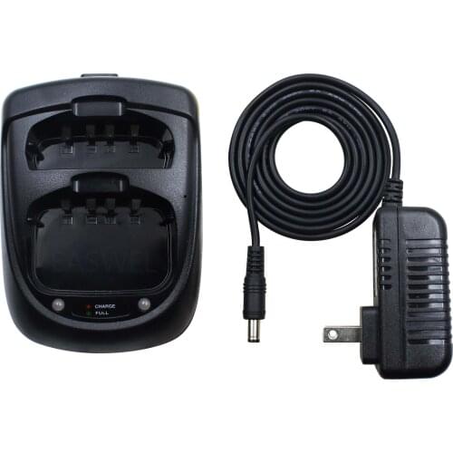 For Wouxun Dual Slot Desktop Charger KG-UVD1 KG-UVD1P