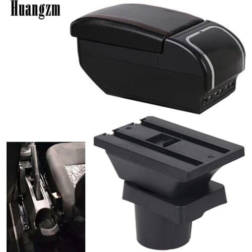 For Lada Xray armrest box 9 USB interface Russian car version