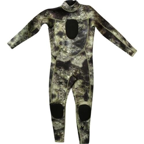 Wetsuits Mens 3mm Camo Neoprene Scuba Diving One Piece Sports Skin Spearfishing