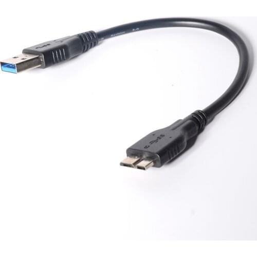 20CM USB 3.0 Micro Cable,USB 3.0 A Male to Micro B Cord External Hard Drive Cable