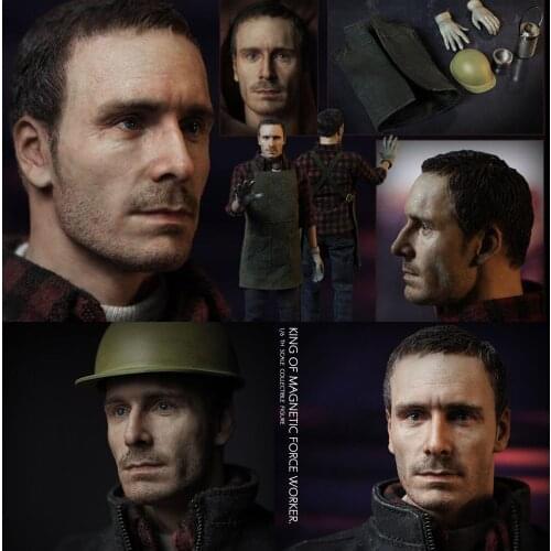 For Collection In Stock 1/6 Full Set King of Magnetic Force Worker French Shark Action Figure Model for Fans Holiday Gifts