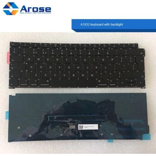 A1932 keyboard with backlight UK US for macbook air A1932 laptop keyboard