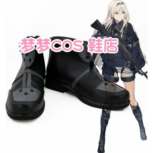 Game Girls Frontline AN-94 COS Cosplay Costume Halloween Carnival Battle Unifrom Shoes boots Custom Made
