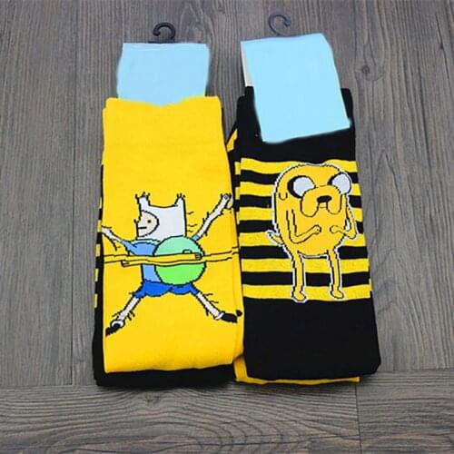 Hot unisex happy socks art abstract creative pattern original socks cartoon fashion women fun socks spring and winter