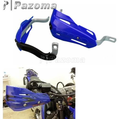 Pazoma Universal Dirt Bike ATV Supermoto 7/8" 22mm Blue Hand Guards Handguard For Suzuki GSXR1000 B-KING