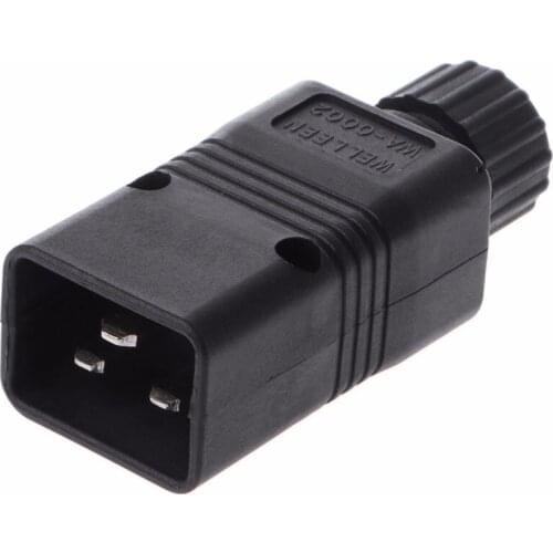 BGEKTOTH IEC 320 C20 Power Connector Power Plug Power Outlet Computer 16A 250V Plug Power #1A60356