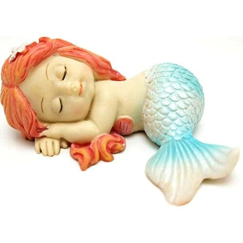 Silicone mold starfish mermaid cake chocolate 3d mold diy soap candle mold kitchen baking tools