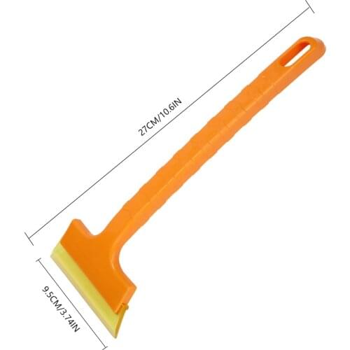 Long Handle Ice Scraper Rubber Window Snow Squeegee Blade Snow Shovel Car Water Squeegee Auto Film Wrapping Tools