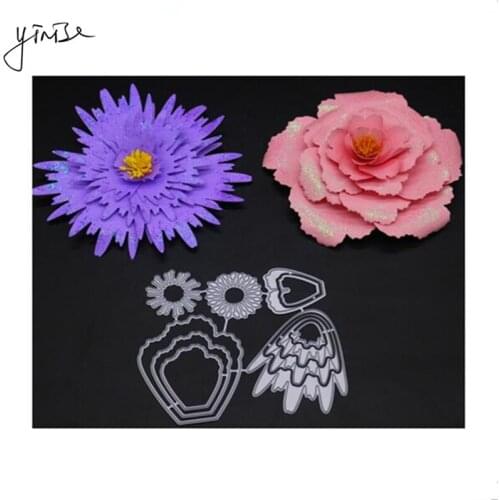 VCD74 Flower CUT SCRAPBOOK Metal Cutting Dies For Scrapbooking Stencils DIY Album Cards Decoration Embossing Folder Die Cuts