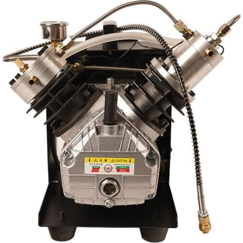 TUXING 4500PSI PCP Air Compressor Double Cylinder High Pressure Air Pump Water Pump Airgun Pellets PCP Rifle Inflator 110V