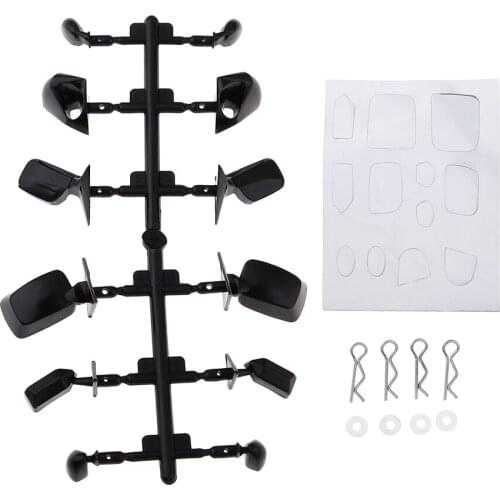 1/10 Scale Wing Mirrors Modification Parts for On Road RC Racing Cars