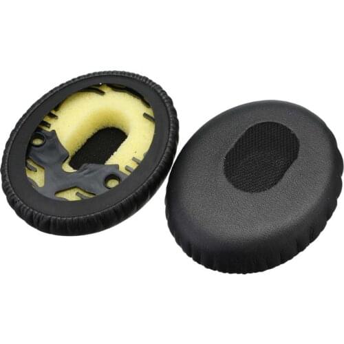 1 Pair Soft Headphone Earpad Replacement Protective Cover for Bose QC3/On-Ear OE-headsets