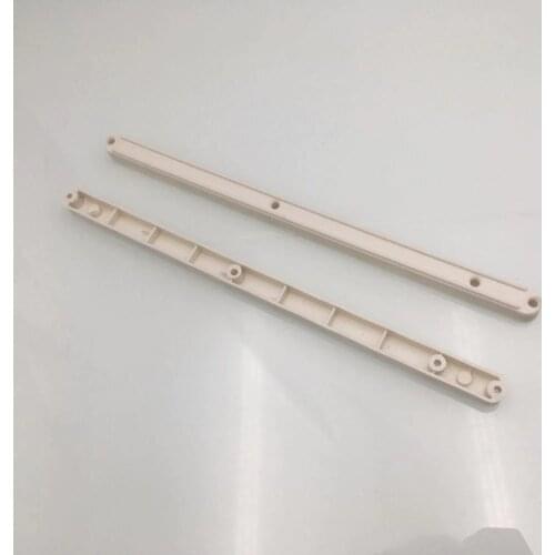2pcs PLASTIC DRAWER RUNNERS SLIDES Track 295mm Two-section rail Guide rail slide sliding track Wardrobe Keyboard Accessories