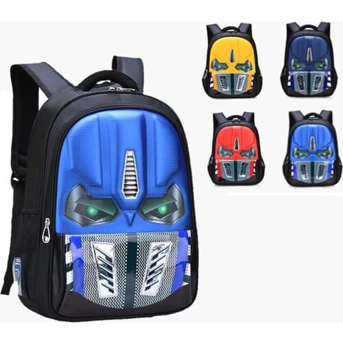 2021 New Waterproof 3D Cartoon School Bags for Boys Cool Children Backpacks kids Schoolbag Mochilas Escolar Infantil