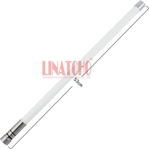 White NL550 144/430MHz Dual band Omni Fiberglass PL259 Antenna for Car Two Way Radio